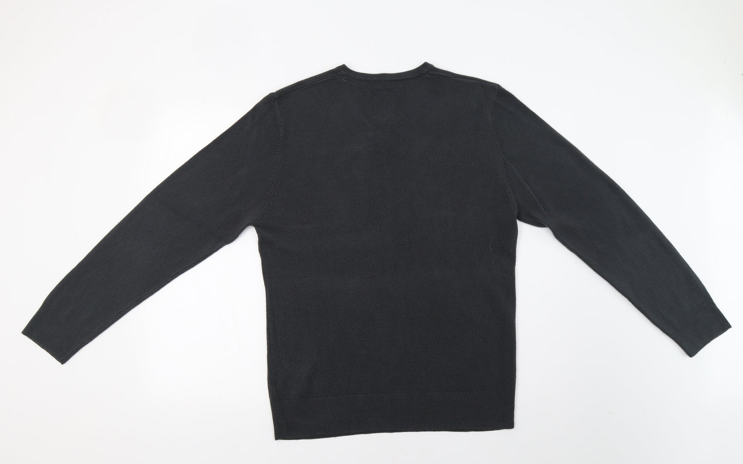 Peacocs Mens Grey   Pullover Jumper Size L