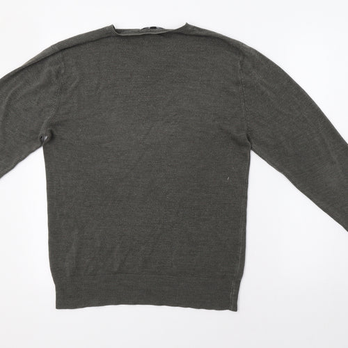 George Mens Green   Pullover Jumper Size S