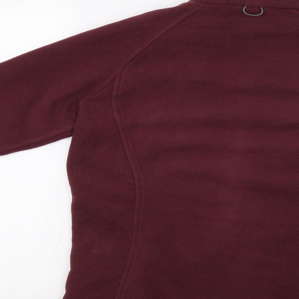 Craghoppers Womens Purple  Fleece Full Zip Sweatshirt Size 8