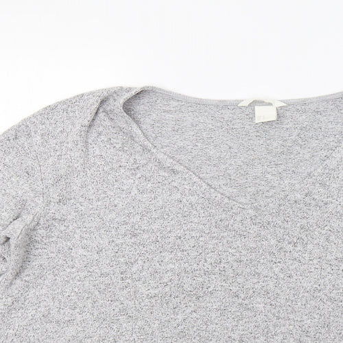 H&M Womens Grey   Pullover Jumper Size M