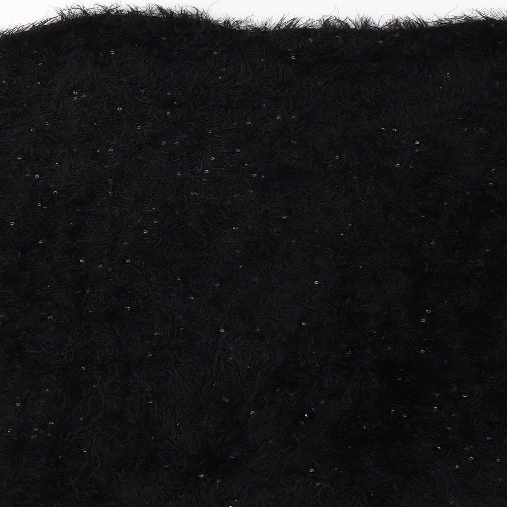 Select Womens Black   Pullover Jumper Size 16  - Sequinned