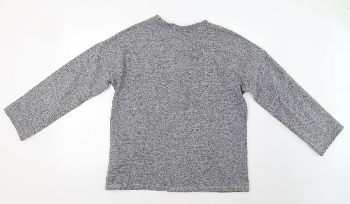 Zara Womens Grey   Pullover Jumper Size S