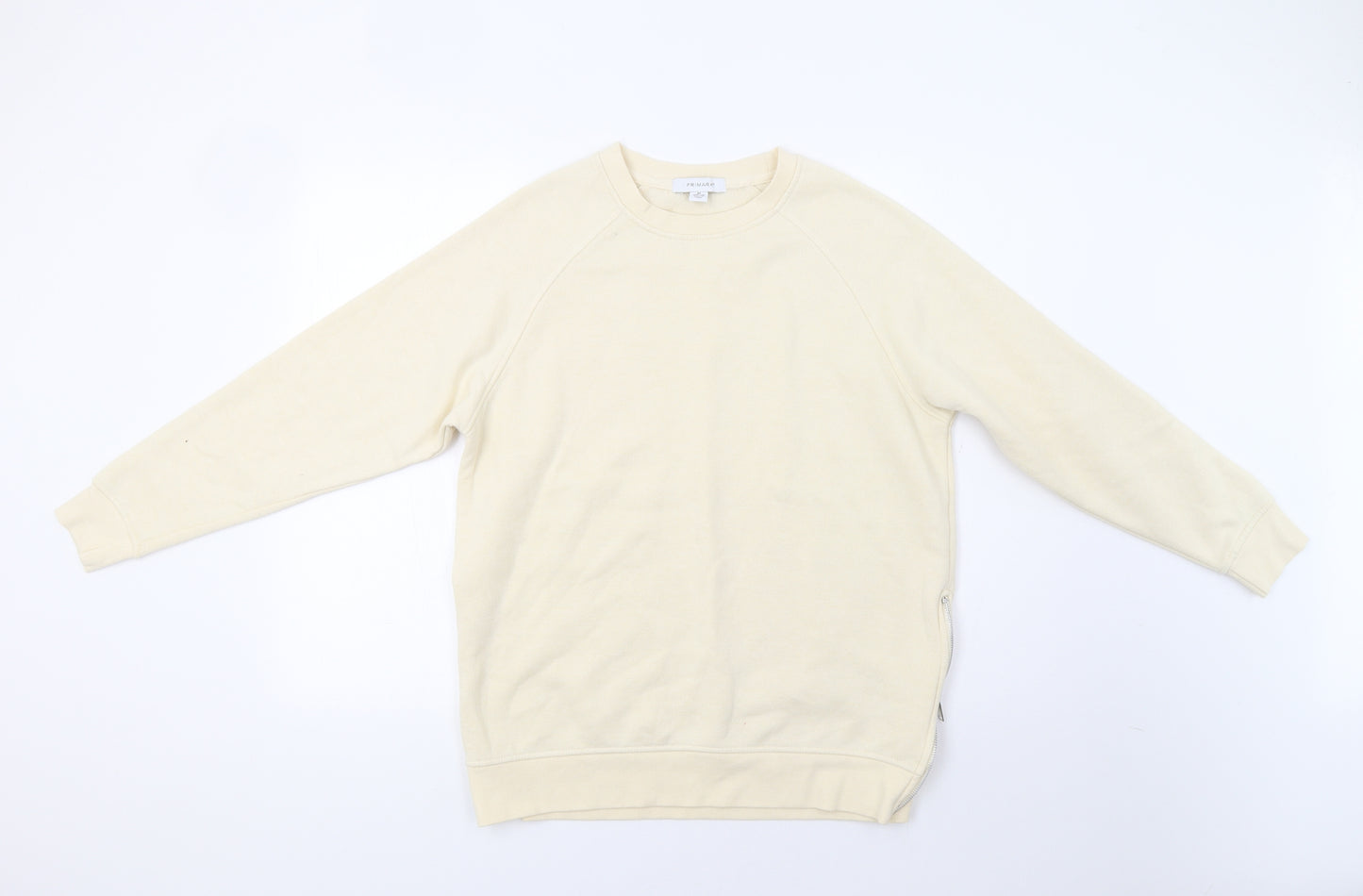 Primark Womens Ivory   Pullover Sweatshirt Size 8