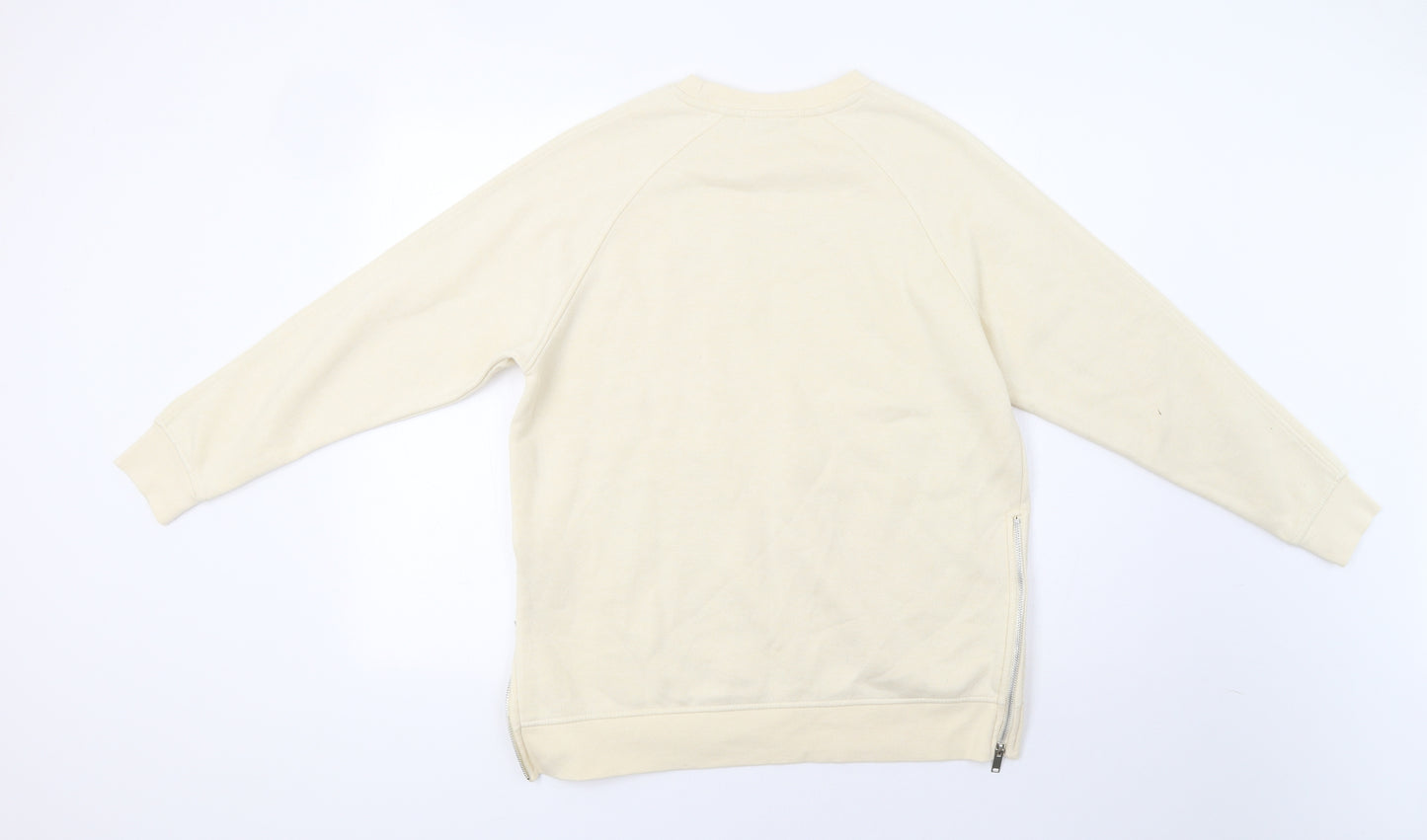 Primark Womens Ivory   Pullover Sweatshirt Size 8