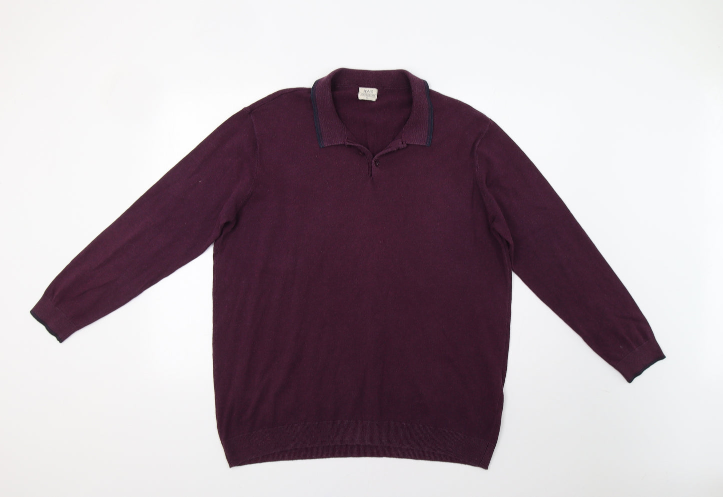 Matalan Mens Purple    Polo Size XL