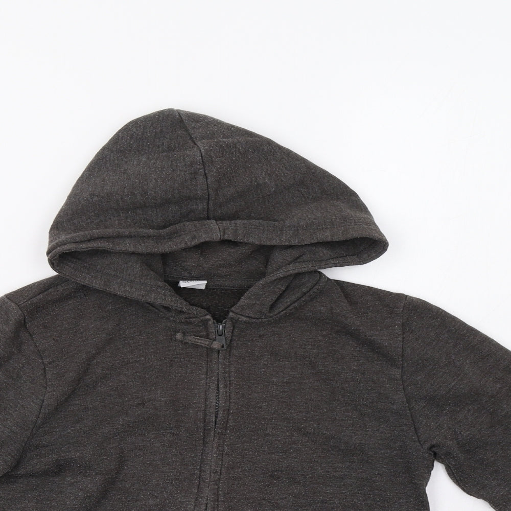 TU Boys Grey   Full Zip Hoodie Size 10 Years