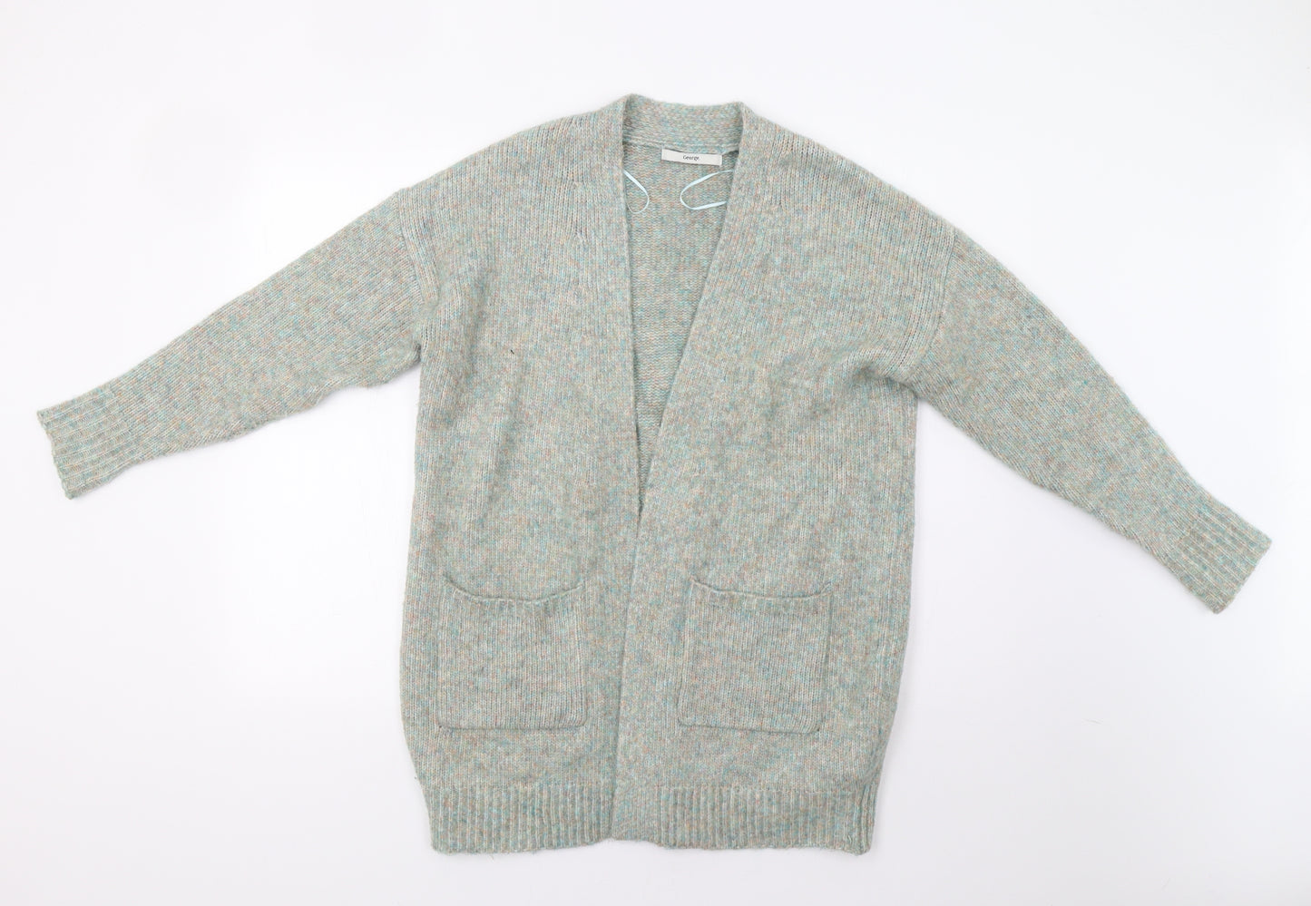 George Womens Green   Cardigan Jumper Size S