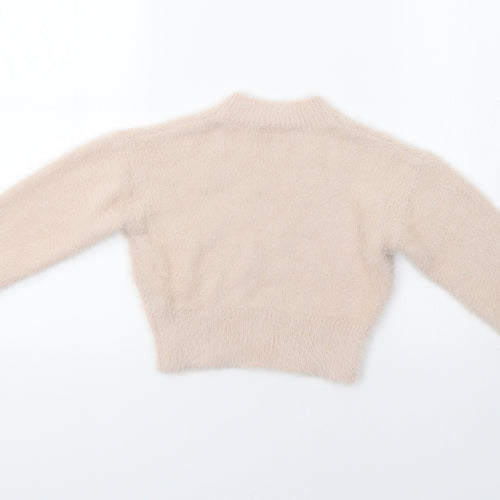 New Look Girls Beige   Pullover Jumper Size 10-11 Years