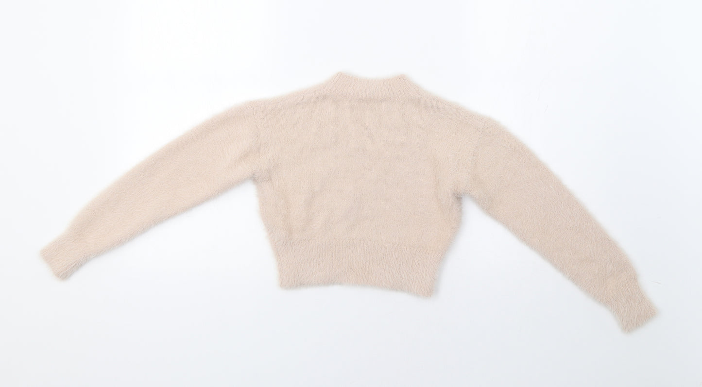 New Look Girls Beige   Pullover Jumper Size 10-11 Years