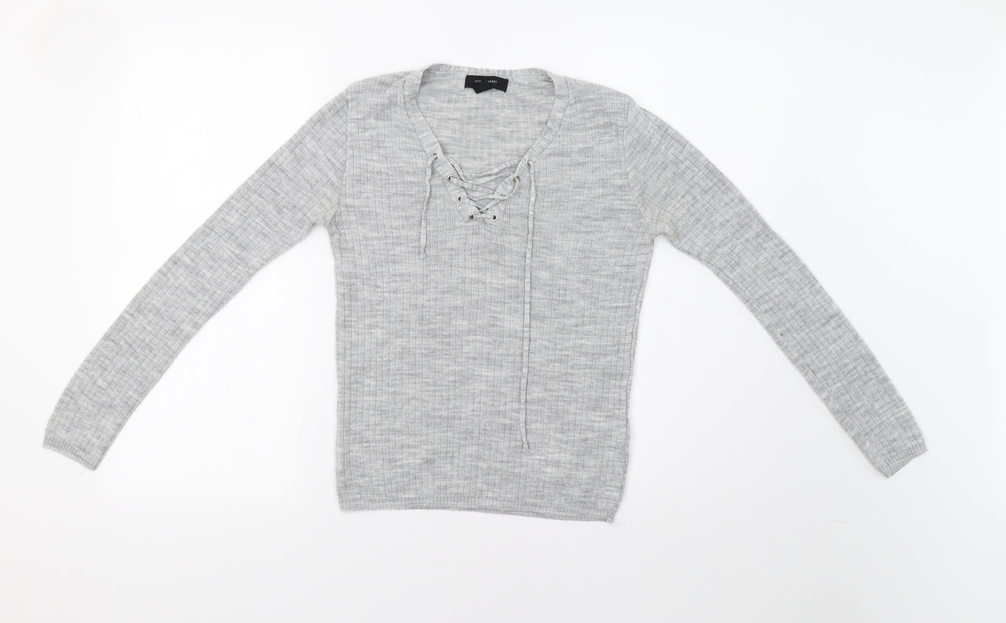 Primark Womens Grey   Pullover Jumper Size 10