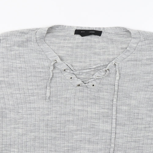 Primark Womens Grey   Pullover Jumper Size 10