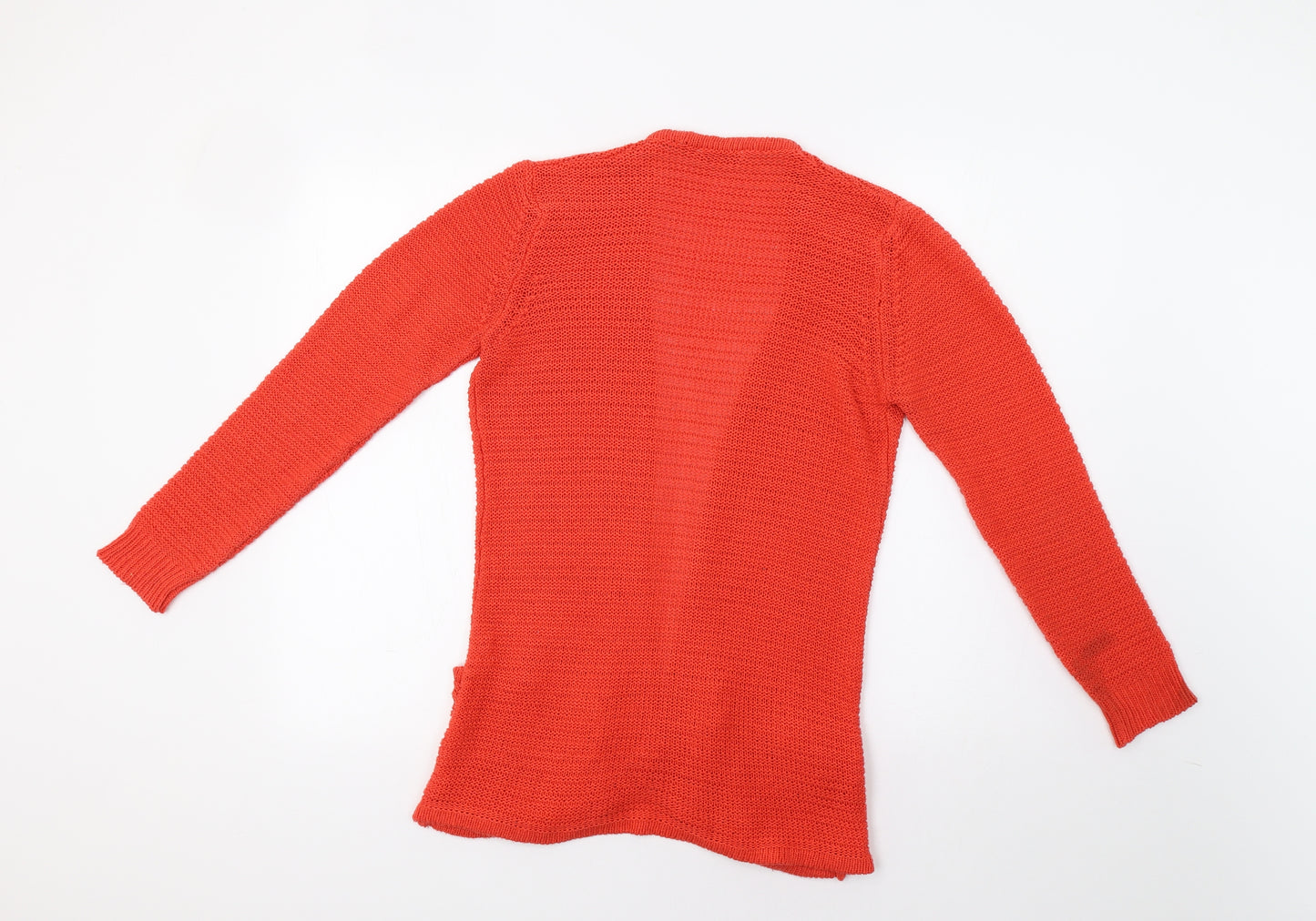George Womens Red   Cardigan Jumper Size 10