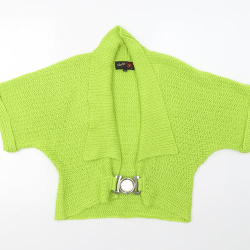 Stephen Womens Green   Cardigan Jumper Size L