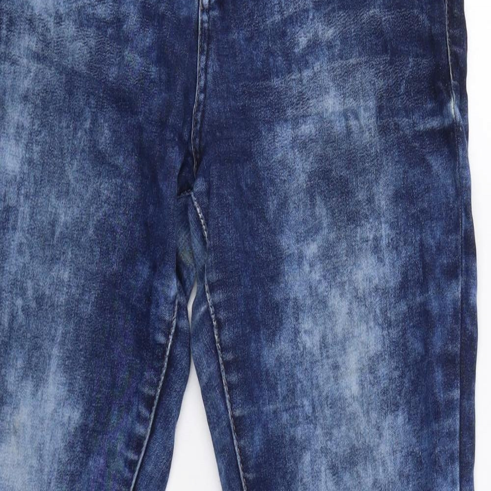New Look Womens Blue   Skinny Jeans Size 14 L30 in