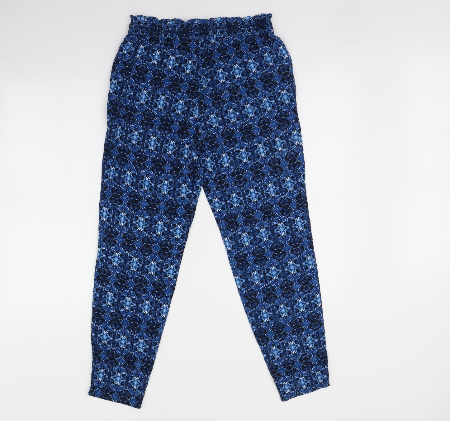 Papaya Womens Blue   Trousers  Size 8 L27 in