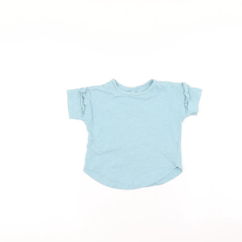 TU Girls Blue   Basic T-Shirt Size 3 Years