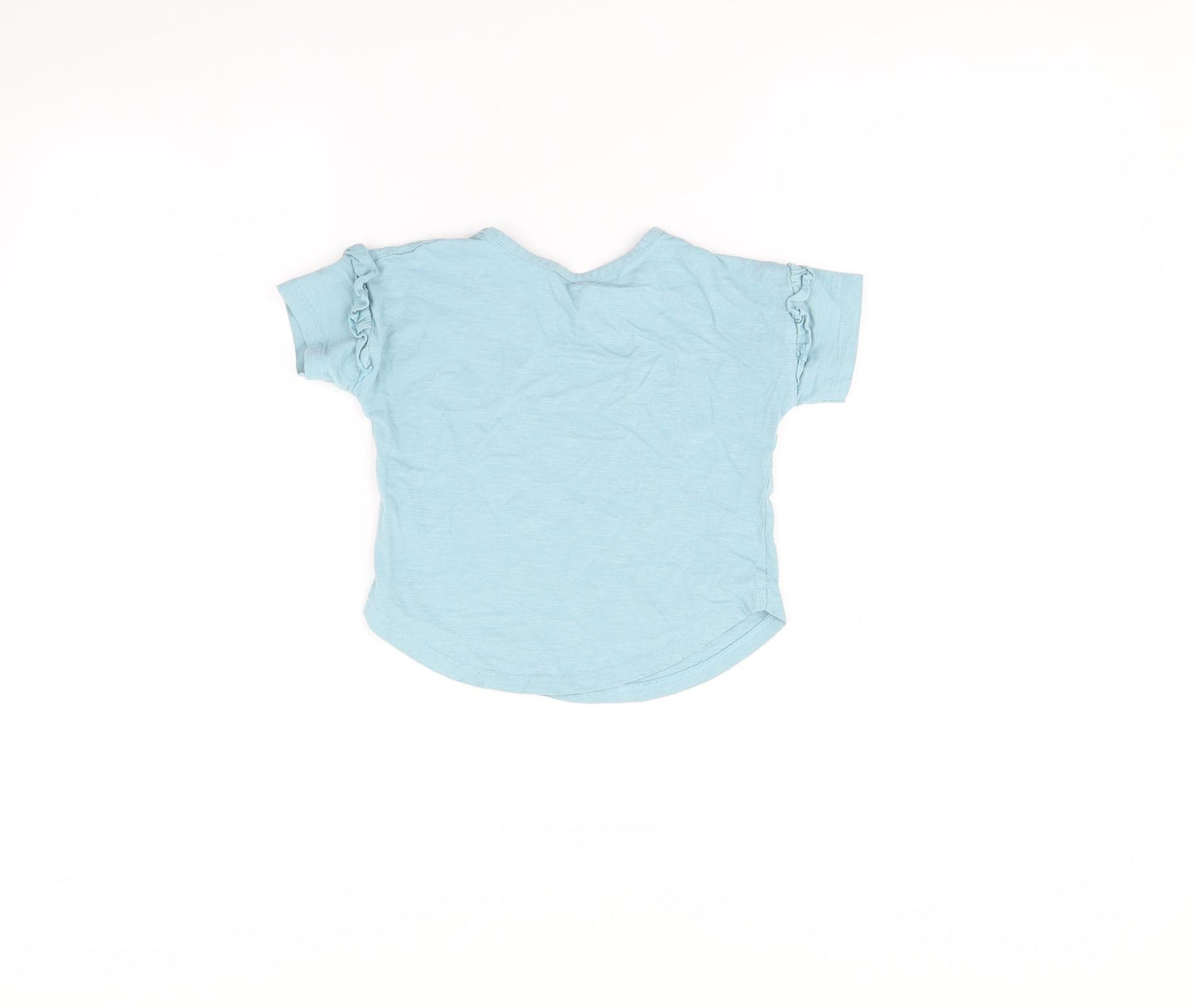 TU Girls Blue   Basic T-Shirt Size 3 Years