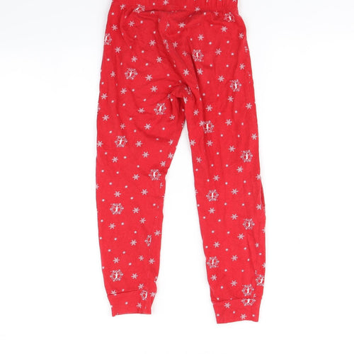 elf on the shelf Girls Red    Pyjama Pants Size 7-8 Years