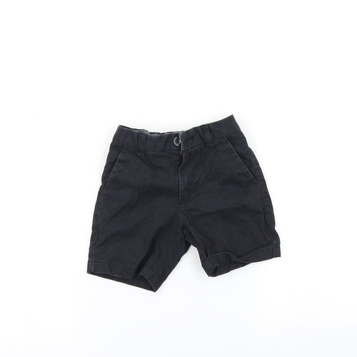 NEXT Boys Black   Chino Shorts Size 5 Years