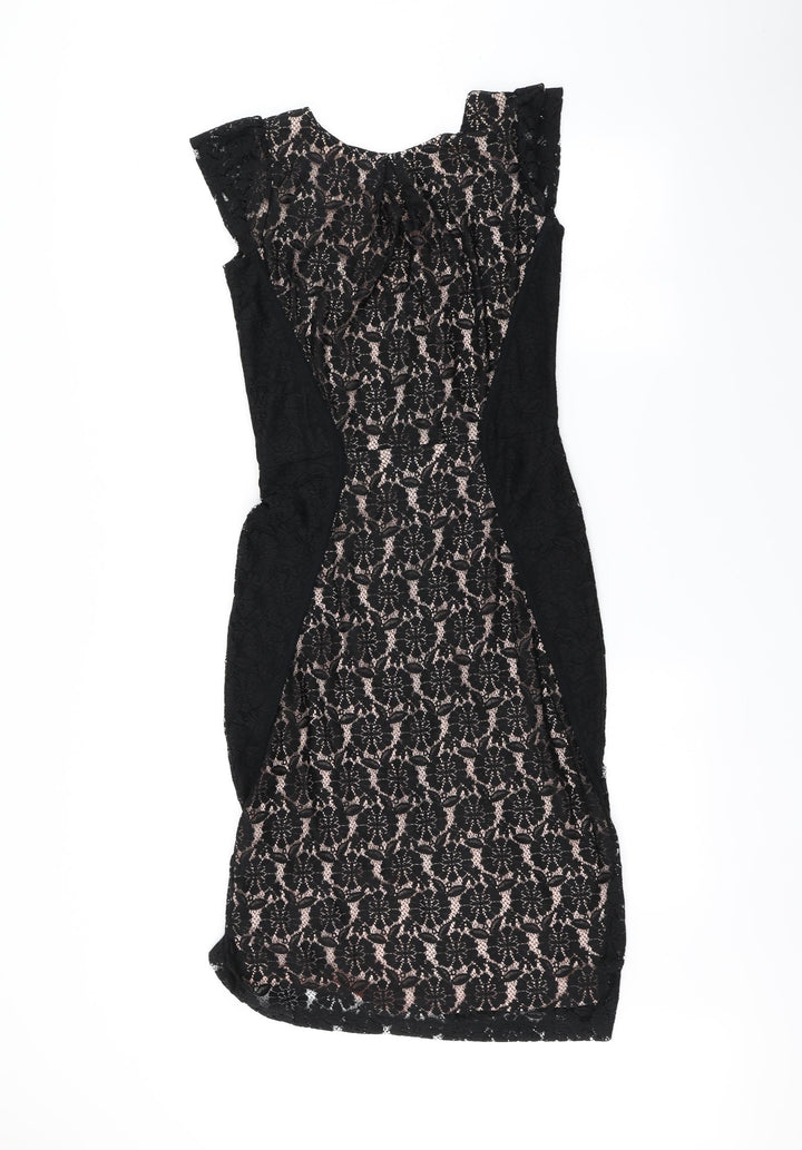 NEXT Womens Black Bodycon Size 12