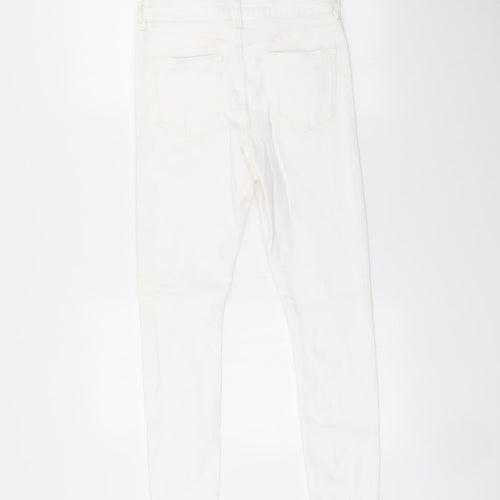 ASOS Womens White   Skinny Jeans Size 28 in L30 in
