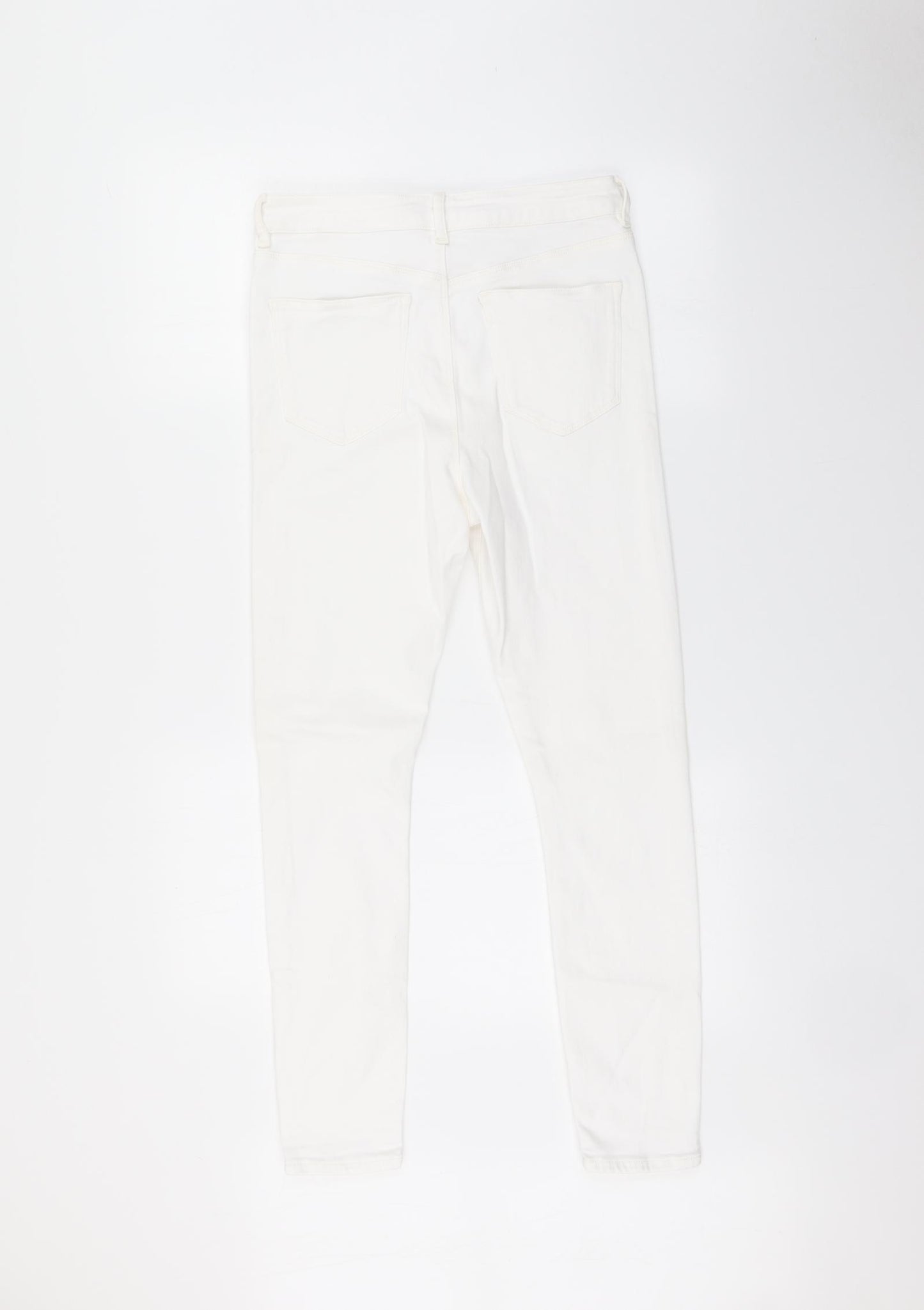 ASOS Womens White   Skinny Jeans Size 28 in L30 in