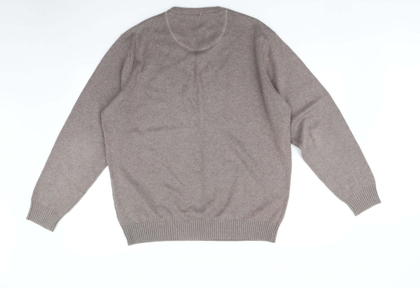Maine Mens Brown   Pullover Jumper Size L
