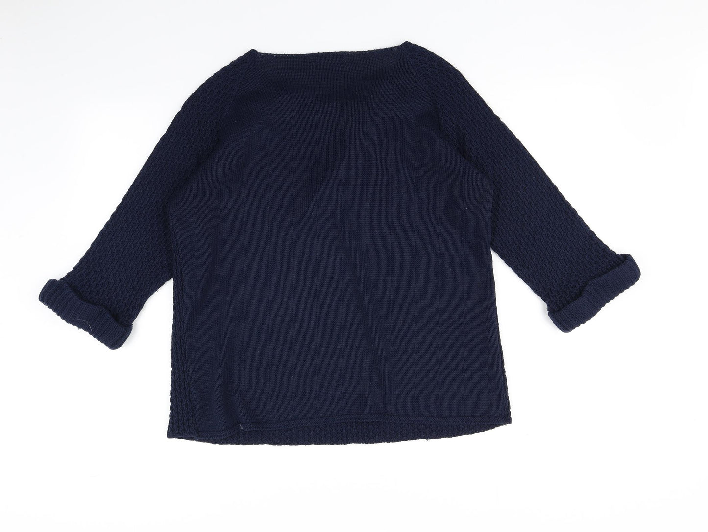 Simply Stock Shop Womens Blue   Pullover Jumper Size L