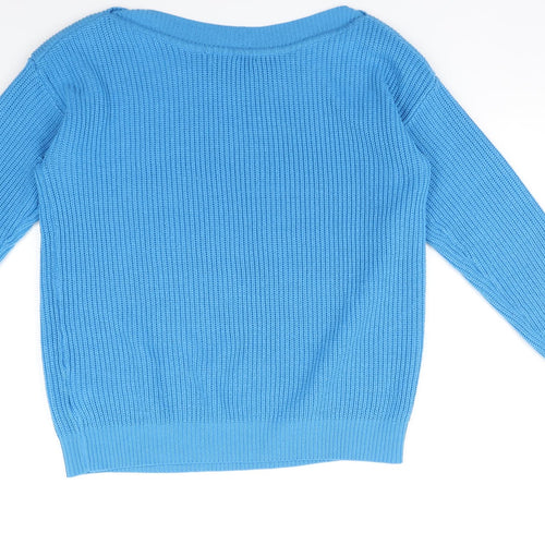 SimplyBe Womens Blue   Pullover Jumper Size S