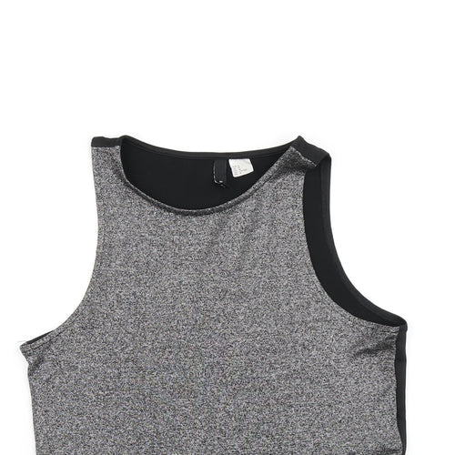 H&M Womens Grey   Camisole T-Shirt Size M