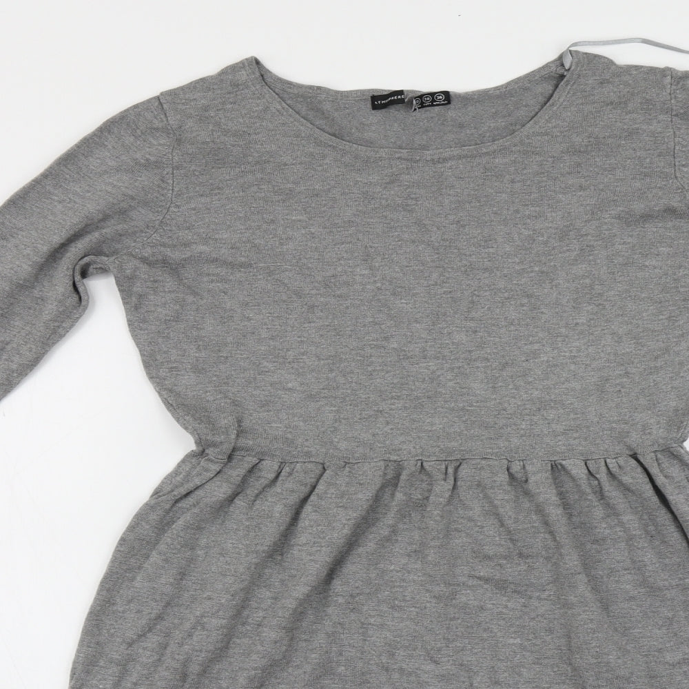 Primark Womens Grey   Fit & Flare  Size 10