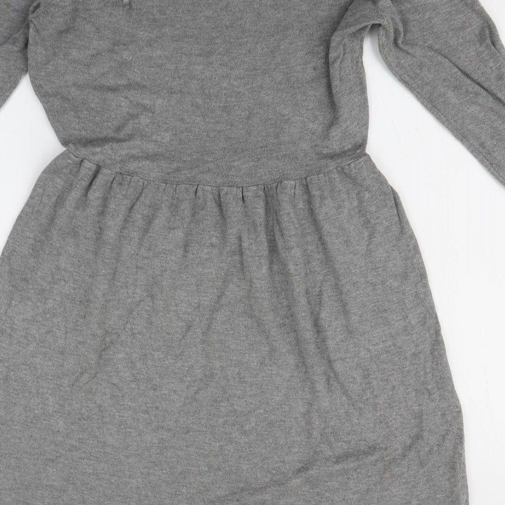 Primark Womens Grey   Fit & Flare  Size 10