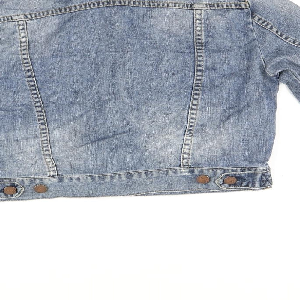 Topshop Womens Blue   Jacket  Size 10