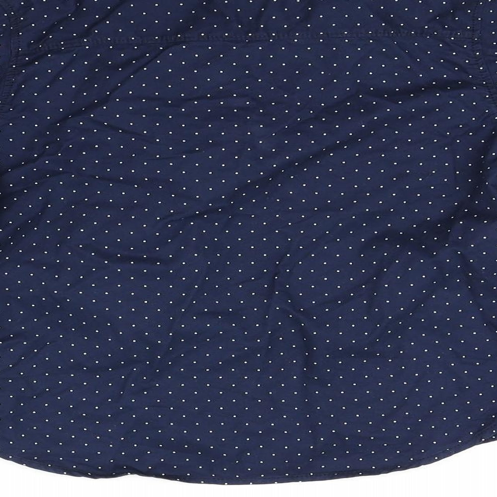 H&M Boys Blue   Basic Button-Up Size 6-7 Years
