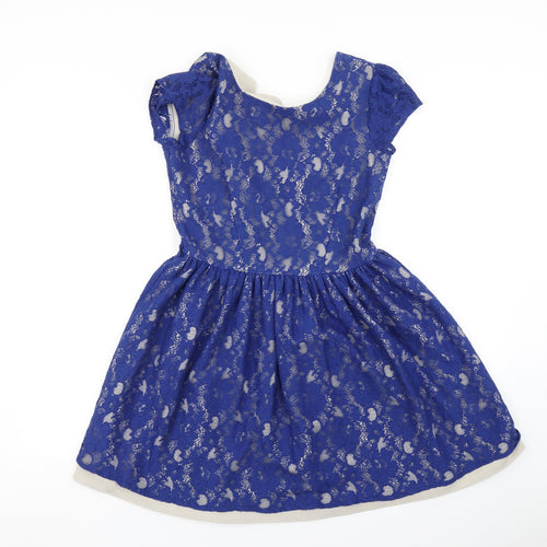 Closet Womens Blue   Fit & Flare  Size 12