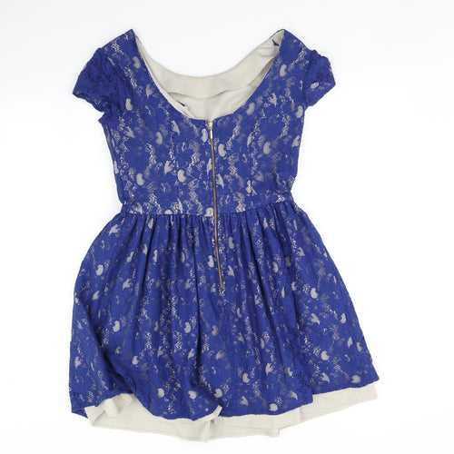 Closet Womens Blue   Fit & Flare  Size 12