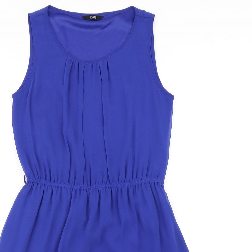 F&F Womens Blue   A-Line  Size 10