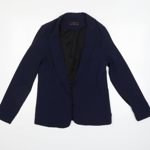 New Look Womens Blue   Jacket Suit Jacket Size 10