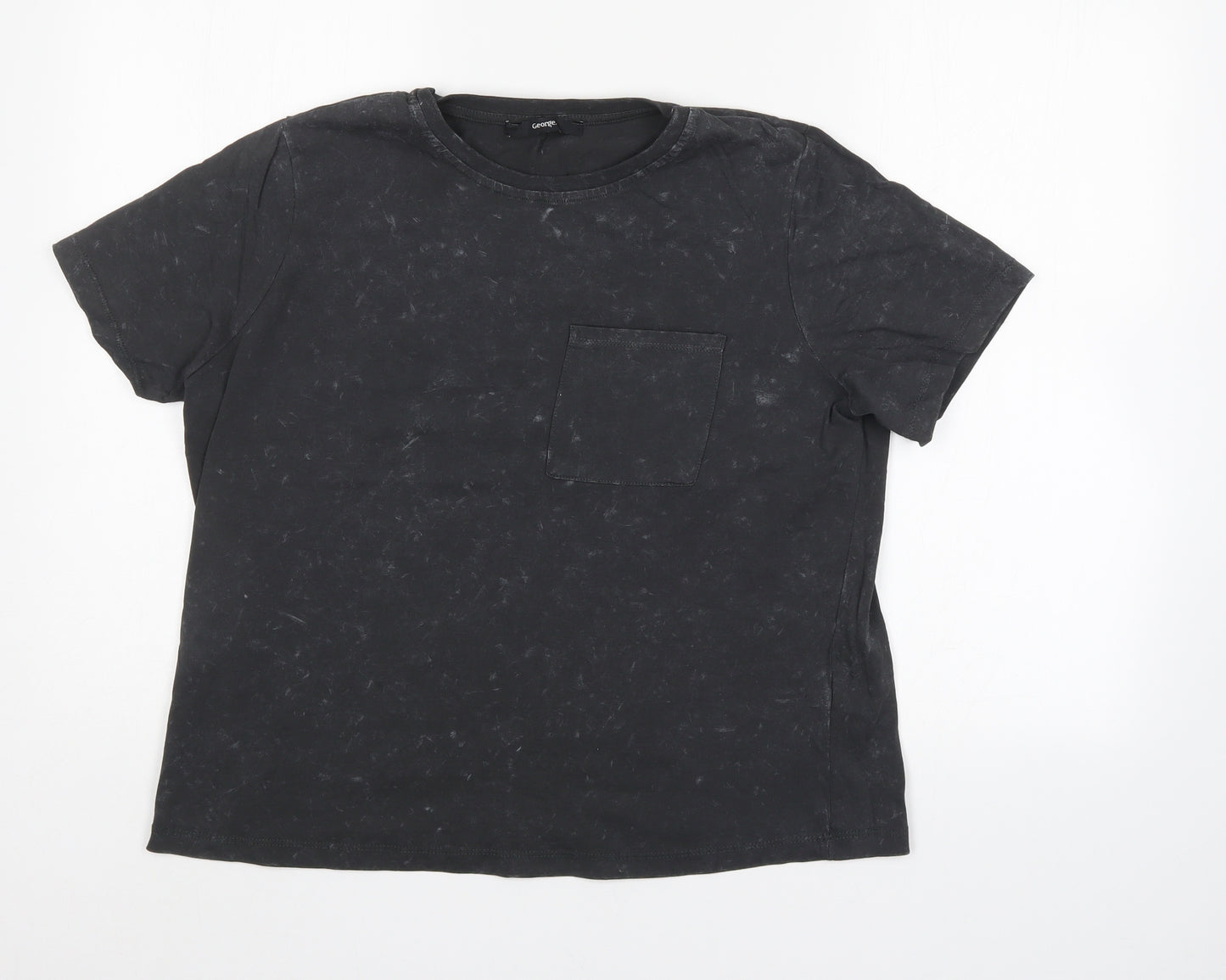 George Womens Grey   Basic T-Shirt Size 16