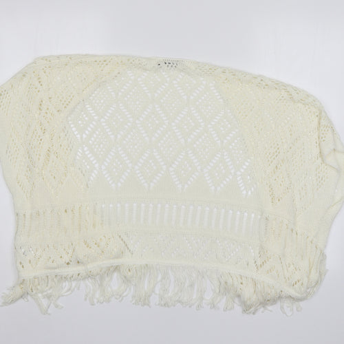 Atmosphere Womens White   Shrug Jumper Size 12