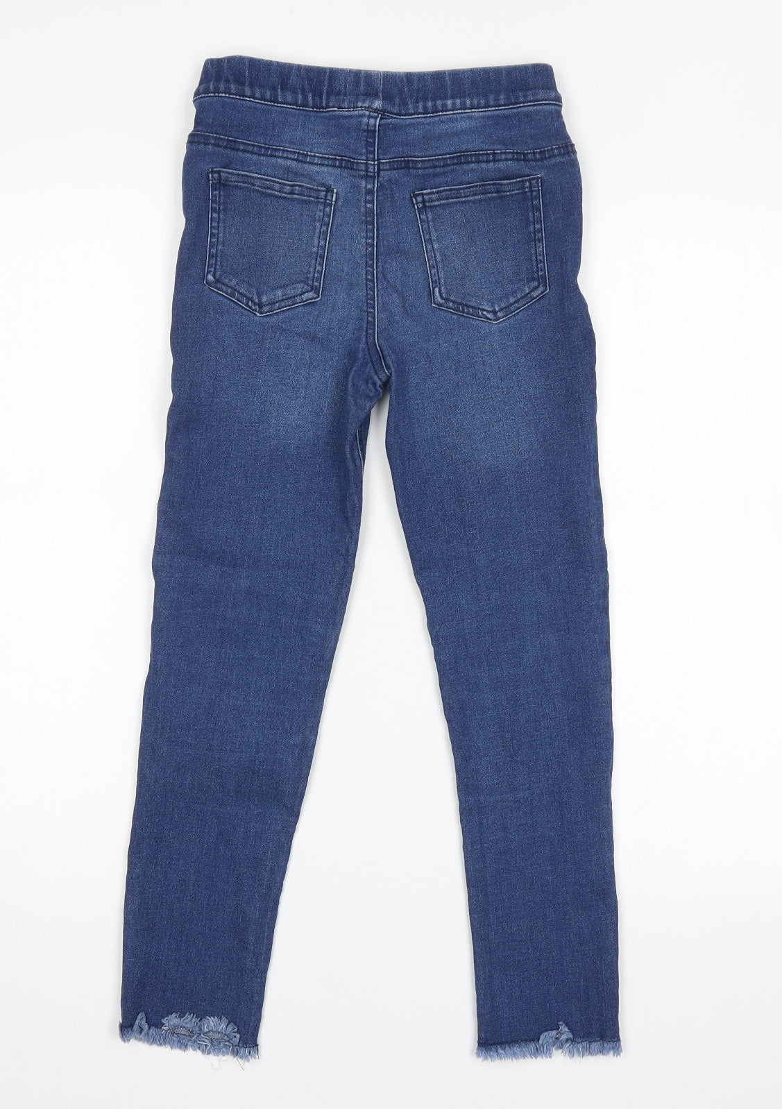 Denim & Co. Girls Blue  Denim Jegging Jeans Size 9-10 Years