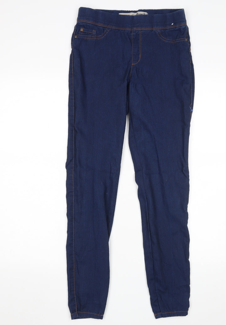 Denim Co Womens Blue Jegging Jeans Size 8 L28 in