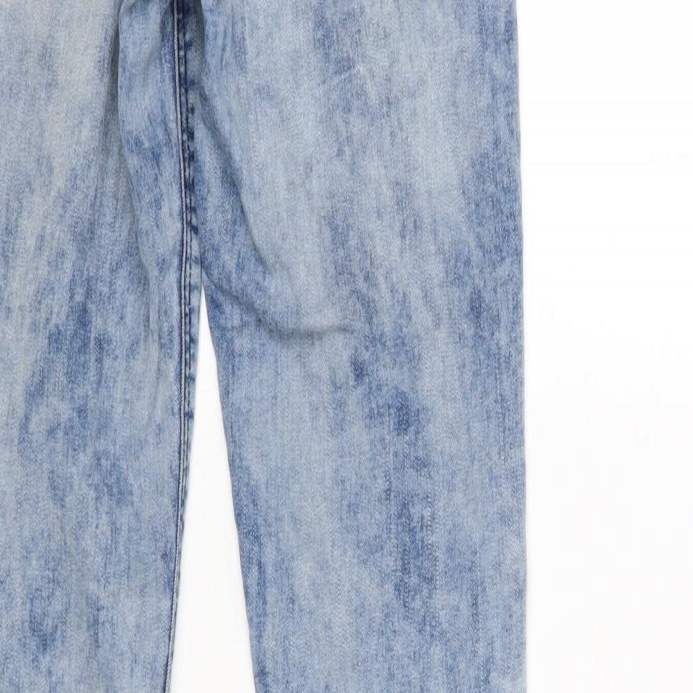H&M Womens Blue   Skinny Jeans Size 8 L30 in