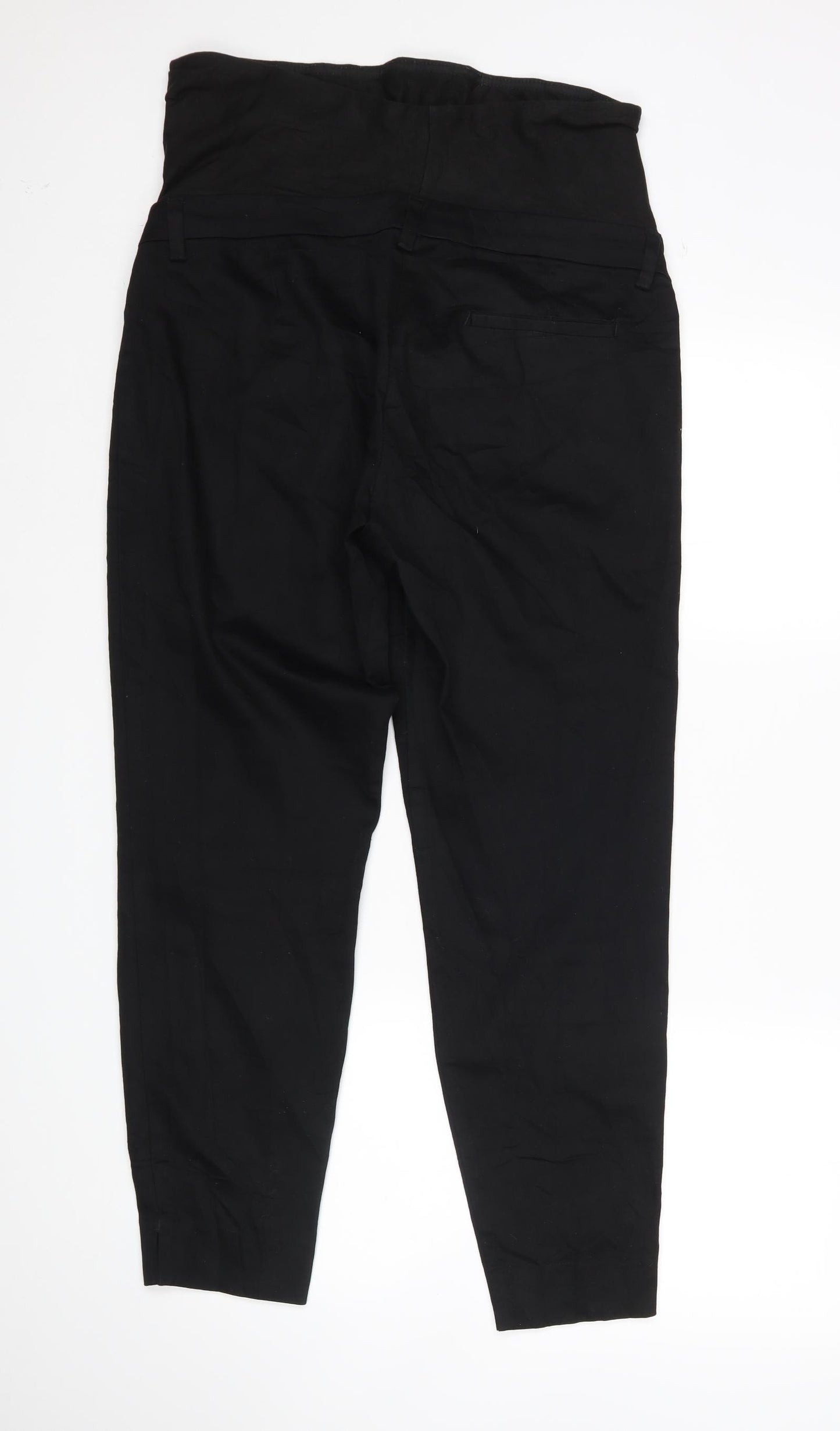 H&M Womens Black   Trousers  Size 14 L27 in