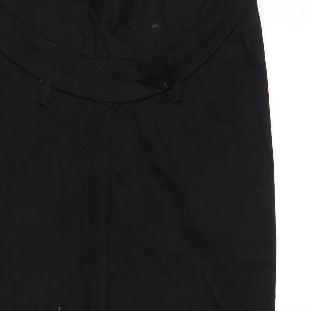 H&M Womens Black   Trousers  Size 14 L27 in