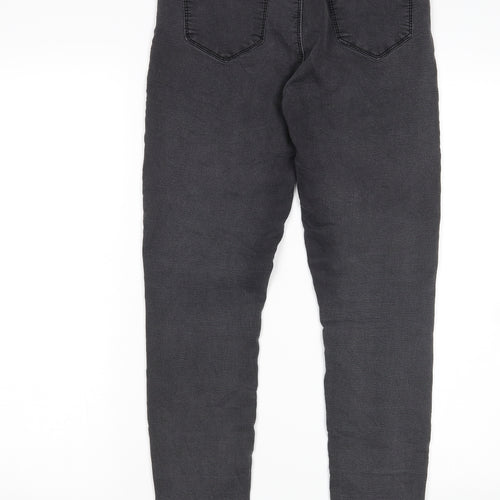 Goodies Womens Grey   Skinny Jeans Size 12 L29 in