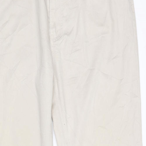 Raymen Womens Beige   Chino Trousers Size 38 in L31 in