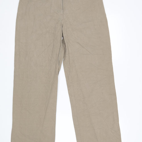 Kellerman Womens Beige   Straight Jeans Size 12 L30 in