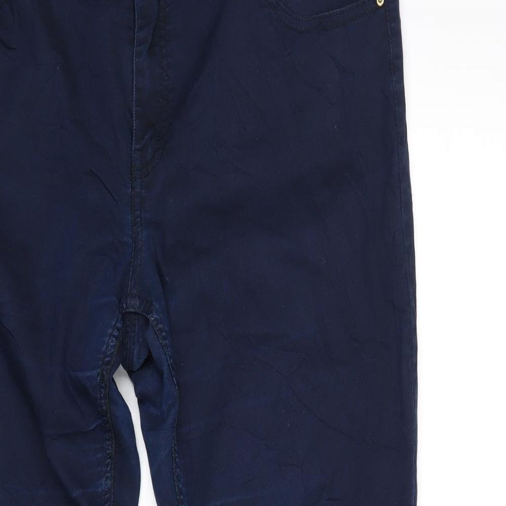 H&M Womens Blue   Straight Jeans Size 16 L29 in