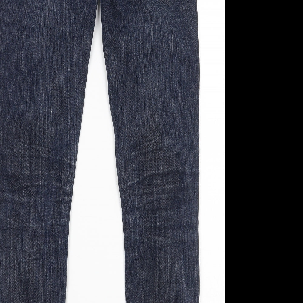 Sha & Sha Womens Blue   Skinny Jeans Size 10 L28 in
